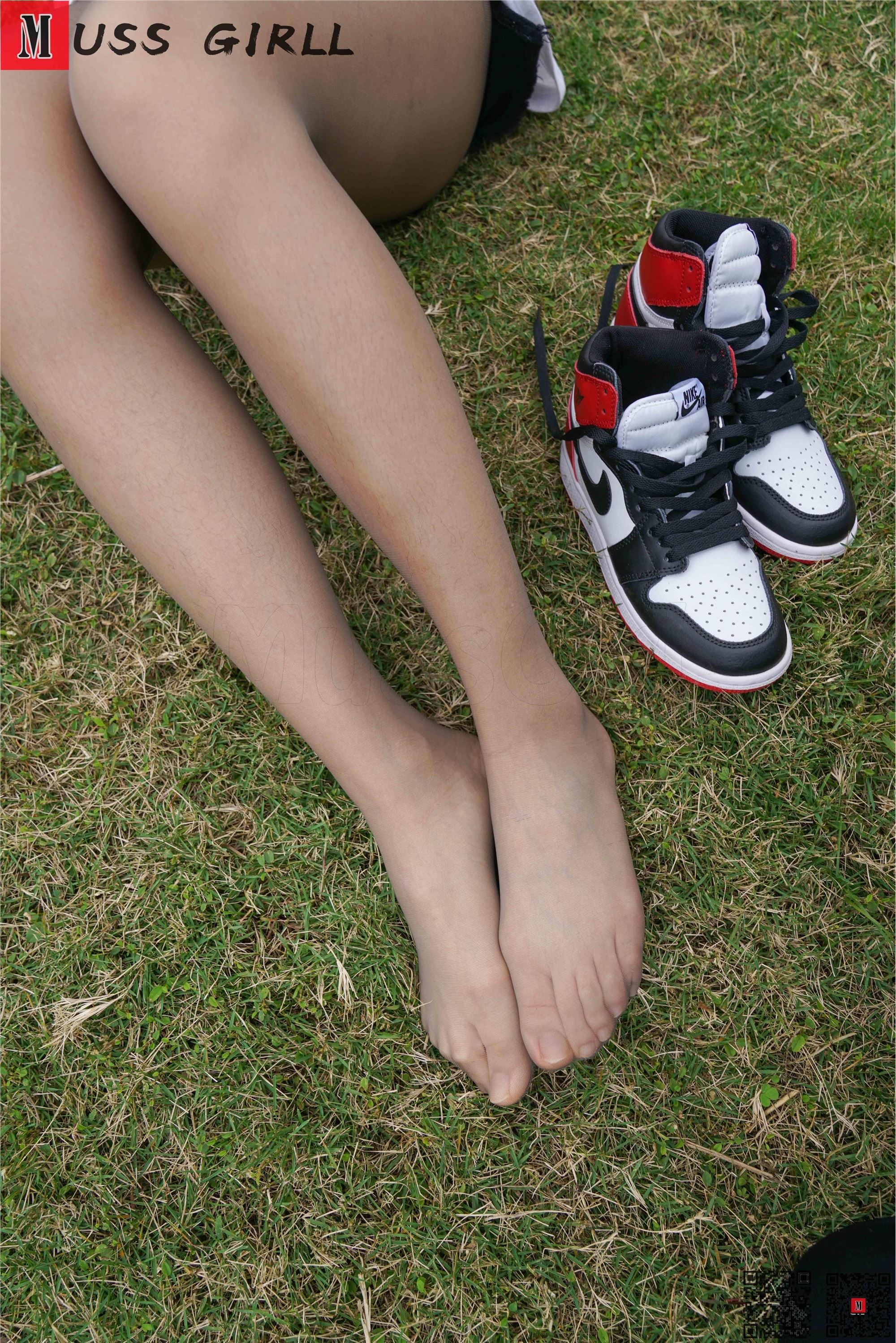 MussGirl慕丝女郎  NO.169 操场白衣裙